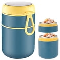 710ml Vacuum Insulated Soup Jar, Stainless Steel Food Container ...