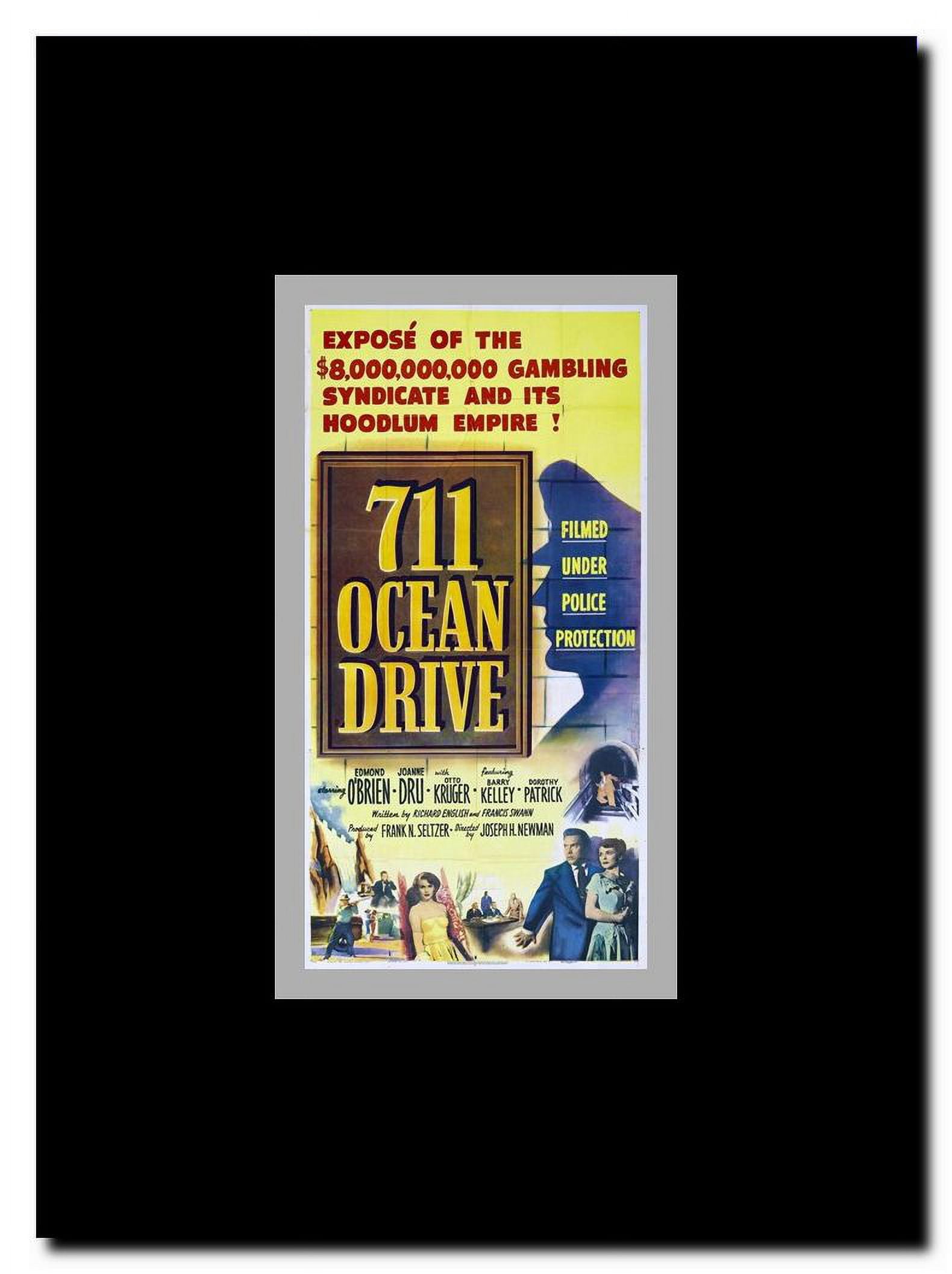 711 Ocean Drive Framed Movie Poster