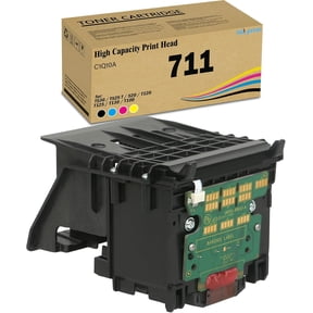 711 Printhead Kit (with chip) C1Q10A Pinter Head Replacement for DesignJet T530 T525 T520 T120 T125 T130 T100 Large Format Plotter Print Head