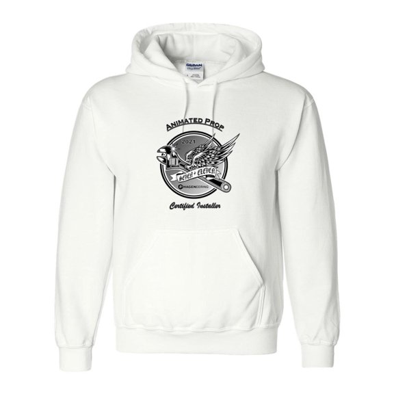 711 Project Team Construction Installer Building Worker Graphic Hoodie, up to size 5XL