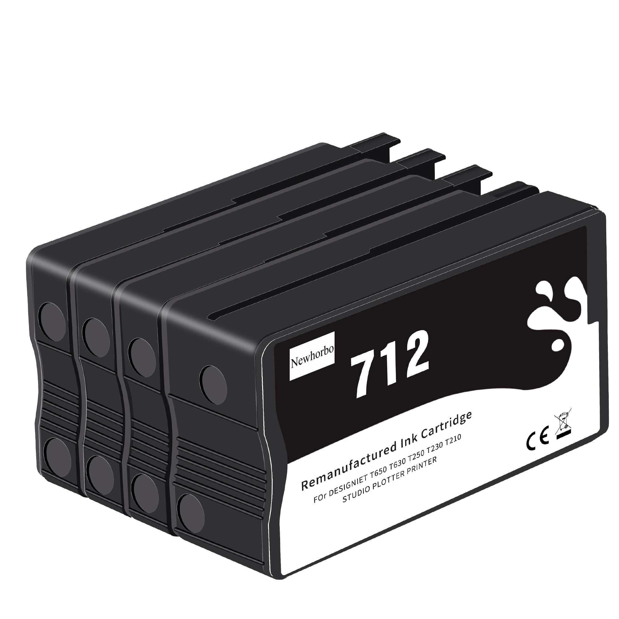 712XL Ink Cartridges Compatible Replacement for HP 712XL 712 Ink ...
