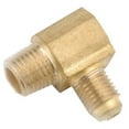 thumbnail image 1 of 714049-0402 .25 Flare x .13 in. Male Iron Pipe Thread Elbow, 1 of 1