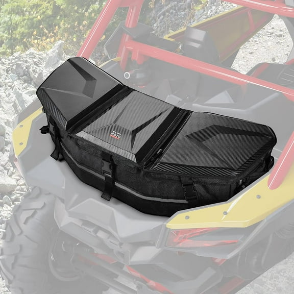 715002923 Kemimoto UTV Cargo Box Storage Bag w Cooler Compatible with Can-Am Maverick X3 Sport Commander Outlander 50L 13Gal