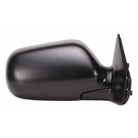 71503U - Fit System Passenger Side Mirror for 95-99 Subaru Legacy, black, foldaway, Manual
