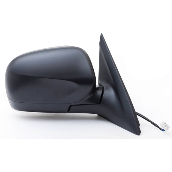 71515U - Fit System Passenger Side Mirror for 09-10 Subaru Forester, black, PTM cover, foldaway, Power