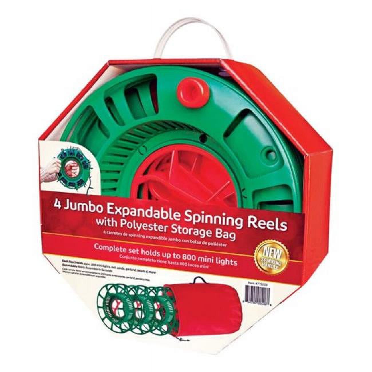 715204 Christmas Lights Jumbo Reel & Storage Bag
