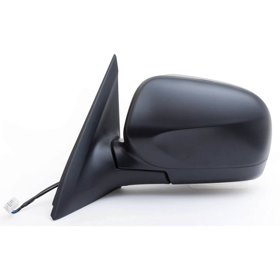 71522U - Fit System Driver Side Mirror for 11-13 Subaru Forester, black, PTM cover, foldaway, Heated Power