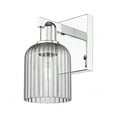 thumbnail image 1 of 716-1W-PC-G559-5SM Innovations Lighting Bridal Veil - 1 Light Wall Sconce-10.75 Inch Tall and 5 Inch Wide-Polished Chrome Finish-Light Smoke Glass, 1 of 2