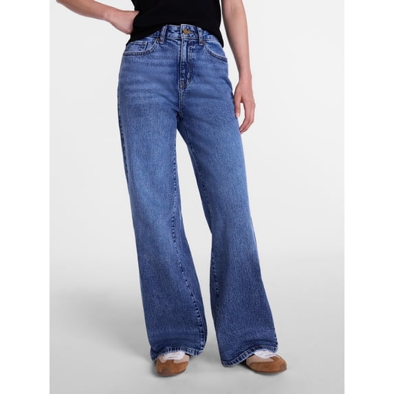 Scenario Women's Wide Leg Jeans, Sizes 0-20