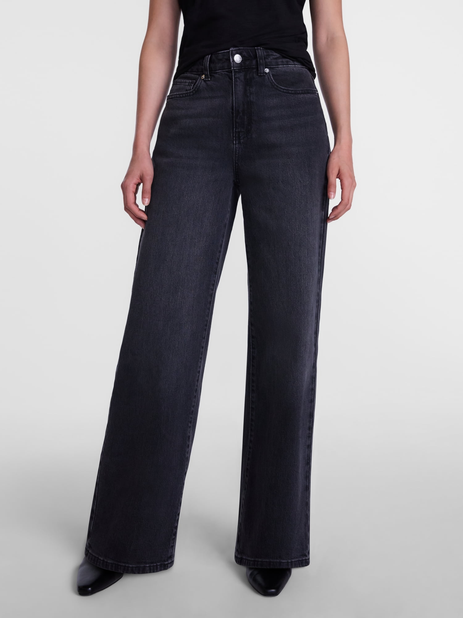 Scenario Women's Wide Leg Jeans, Sizes 0-20