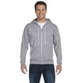 thumbnail image 1 of 71600 Full-Zip Hooded Fleece - Heather Grey - 2X-Large, 1 of 2