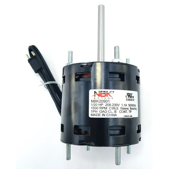 7163-3371 FAN MOTOR 208/230V 50/60HZ - EXACT FIT FOR FASCO - REPLACEMENT PART BY NBK