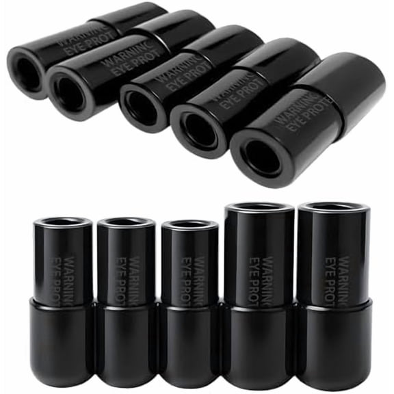 71670 Large Tap Socket Set, 5-Piece Tap Socket Adapter Kit, Fits 5/8", 11/16", 3/4", 7/8" & 1" Taps, 1/2" Drive, Compatible with M.C.T.I. Standard Taps