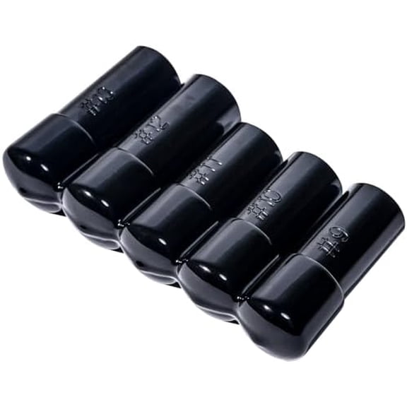 71670 Tap Socket Set, 5 PCS Large Tap Socket Wrench Set Fits 5/8", 11/16", 3/4", 7/8" & 1" Taps, Compatible with M.C.T.I. Standard Taps, 1/2" Drive$$Tools & Hardware Other
