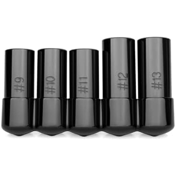 71670 Tap Socket Set Fit for 5/8", 11/16", 3/4", 7/8", 1" Standard Taps, 1/2" Drive Tap Socket Adapter for Large Tap and Die Set, for M.C.T.I. Standard Taps$$Tools & Hardware Other