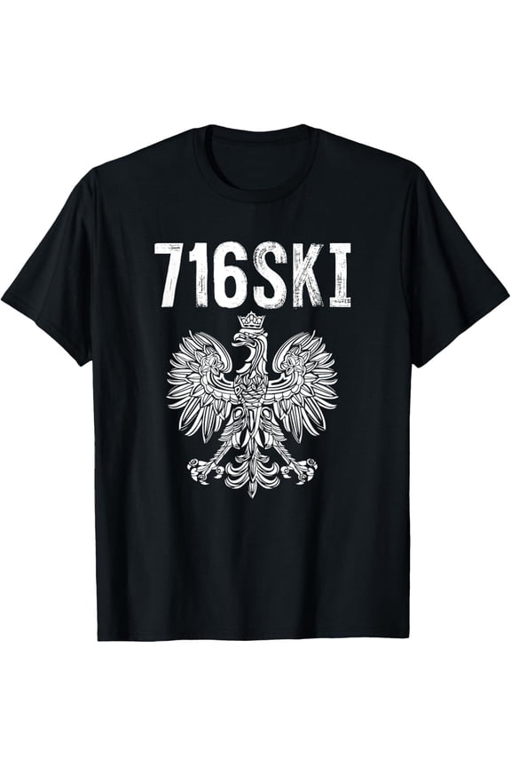 716SKI Buffalo NY Dyngus Day Area Code 716 Polska T-Shirt Hoodie