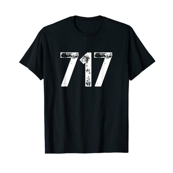 717 Area Code Lancaster PA Mobile Telephone Area Code 717 T-Shirt