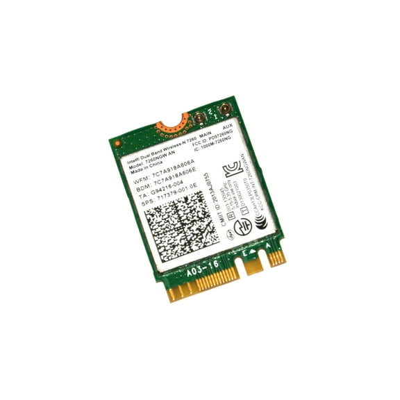717379-001 HP OEM Intel N 7260 Dual Band Wireless Wifi BlueTooth Card