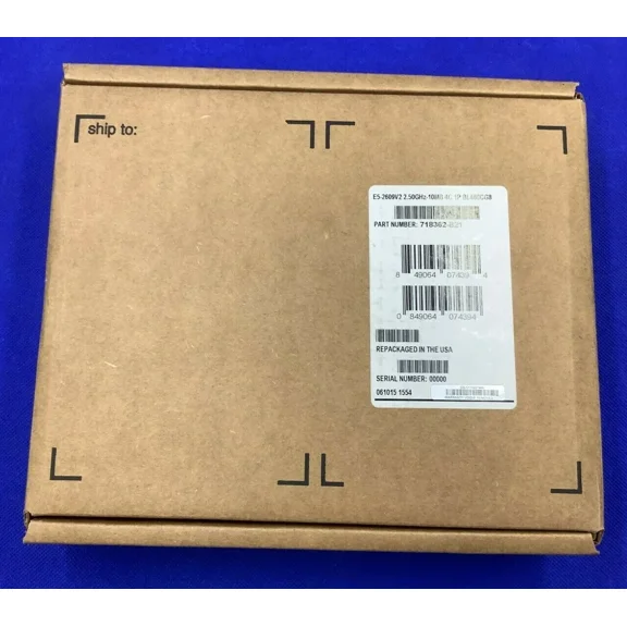718362-B21 Sr1Ax Hp Intel Xeon E5-2609V2 2.5Ghz 4-Core 10Mb 80W Cpu 730242-001