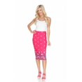 thumbnail image 1 of 719-12-S Amber Pencil Skirt, Fuchsia - Small, 1 of 1