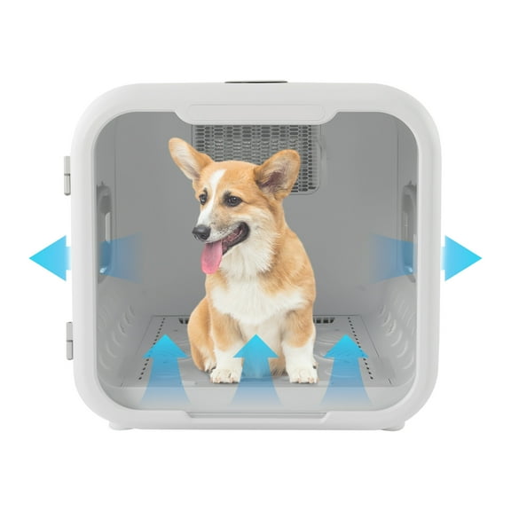 71L/ 65Qt Full Automatic Pet Dryer Box Cat Dog Hair Drying Machine Pet Grooming Hair Dryer