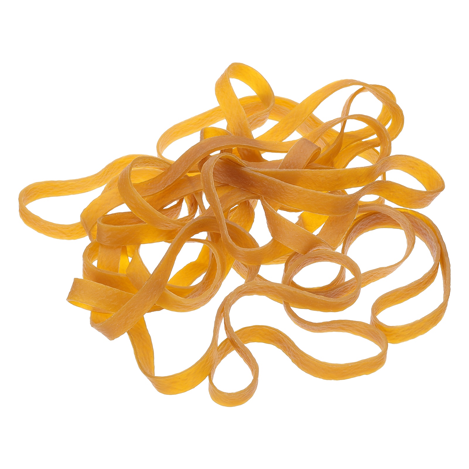 71Pack Rubber Bands, 7.87x0.39 Inch Elastic Bands for Office Supplies, Yellow