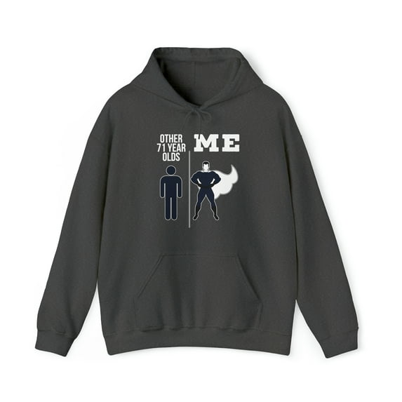 71st Birthday Hoodie, Gifts, Hooded Sweatshirt