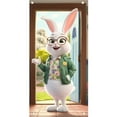 thumbnail image 1 of 71x35Inch Easter Bunny Door Banner, Easter Bunny Door Cover Wreath Egg Easter Door Banner Accessory Hanging Banner Sign Decoration for Happy Easter Party Favors, 1 of 6
