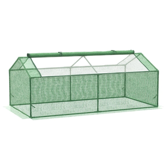 71x36x28 Inch Mini Greenhouse Portable Hot House with Large Zipper Windows for Indoor Outdoor Garden Plants