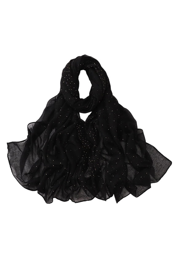 72.05 Inch Long Black Sheer Shawl Wraps Cape Vintage Tulle Scarfs Soft Lace Trimming Fabric Elegant Chiffon Sleeves Shawls for Women Dresses Clothes Decoration Wedding Party Birthday Gifts DIY