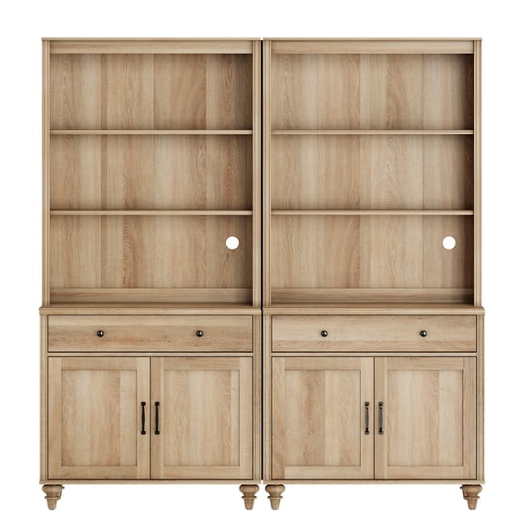 72.1" H x 67.7" W Bookcase
