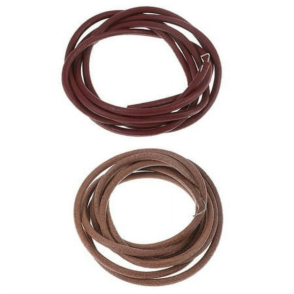 72" 183cm Leather Belt Antique Treadle Parts + Hook For Singer Sewing Machine