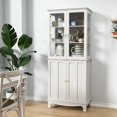 72 " Freestanding Kitchen Pantry Sideboard Classical Tall with