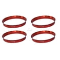 thumbnail image 1 of 72.6 mm. Hub Ring, Red - Pack Of 4, 1 of 1