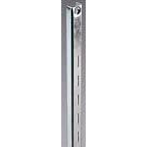 Knape & Vogt 80 Series Solid Brass Shelf Standard - Single Slotted - 72", Brass