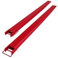 thumbnail image 1 of 72"/84"/96" Pallet Fork Extension with Tire Chain, Heavy-Duty Steel Forklift Truck Extensions
﻿, 1 of 6