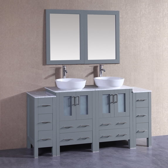 72" Bosconi AGR224CBECM2S Double Vanity