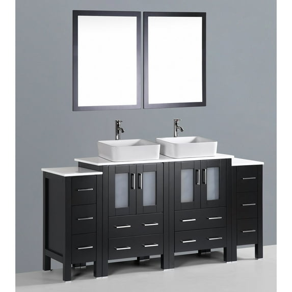 72" Bosconi AW224RC2S Double Vanity