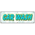 thumbnail image 1 of 72" CAR WASH BANNER SIGN washing detail wax signs, 1 of 4