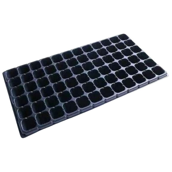 72 Cell Square Seedling Tray Heavy Duty Propagation Insert for Efficient Germination and Transplant Growth