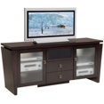 thumbnail image 1 of Furnitech FT72TLW 70 inch Classic Modern Console Television Stand With Tapered Legs Wenge Finish, 1 of 2
