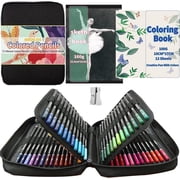 72 Colored Pencils Set,Artist Color Pencil Kit for Adult Coloring Drawing Sketching|Soft Core,MIKOUJOS Oil Based Coloured Pencil,Coloring Book,Sketchpad,Art Supplies