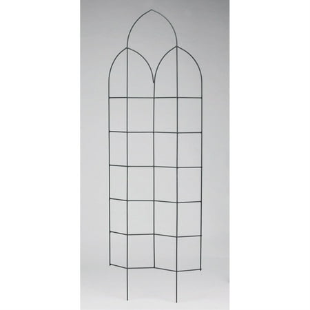 72" Dimensional Spires Trellis, Black