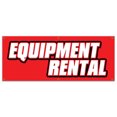 thumbnail image 1 of 72" EQUIPMENT RENTAL BANNER SIGN tools lifts party supply cribs rug shampoo, 1 of 4