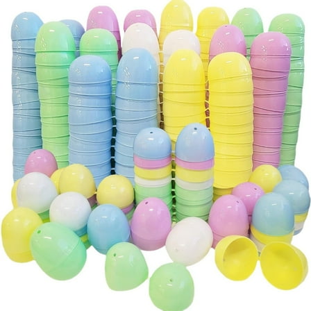 72 Easter eggs, Easter plastic eggs, 1.57 * 2.36 inches, gift basket or egg finder