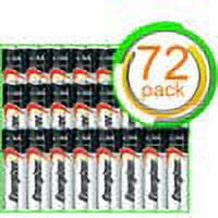 72 - Energizer MAX AA E91 1.5V Alkaline Batteries