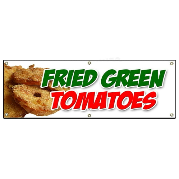 72" FRIED GREEN TOMATOES BANNER SIGN tomato deep