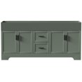 thumbnail image 1 of 72" Freestanding Double Sink Bathroom Vanity Cabinet Base Only, Hand-Painted, Sink Not Included, 1 of 9