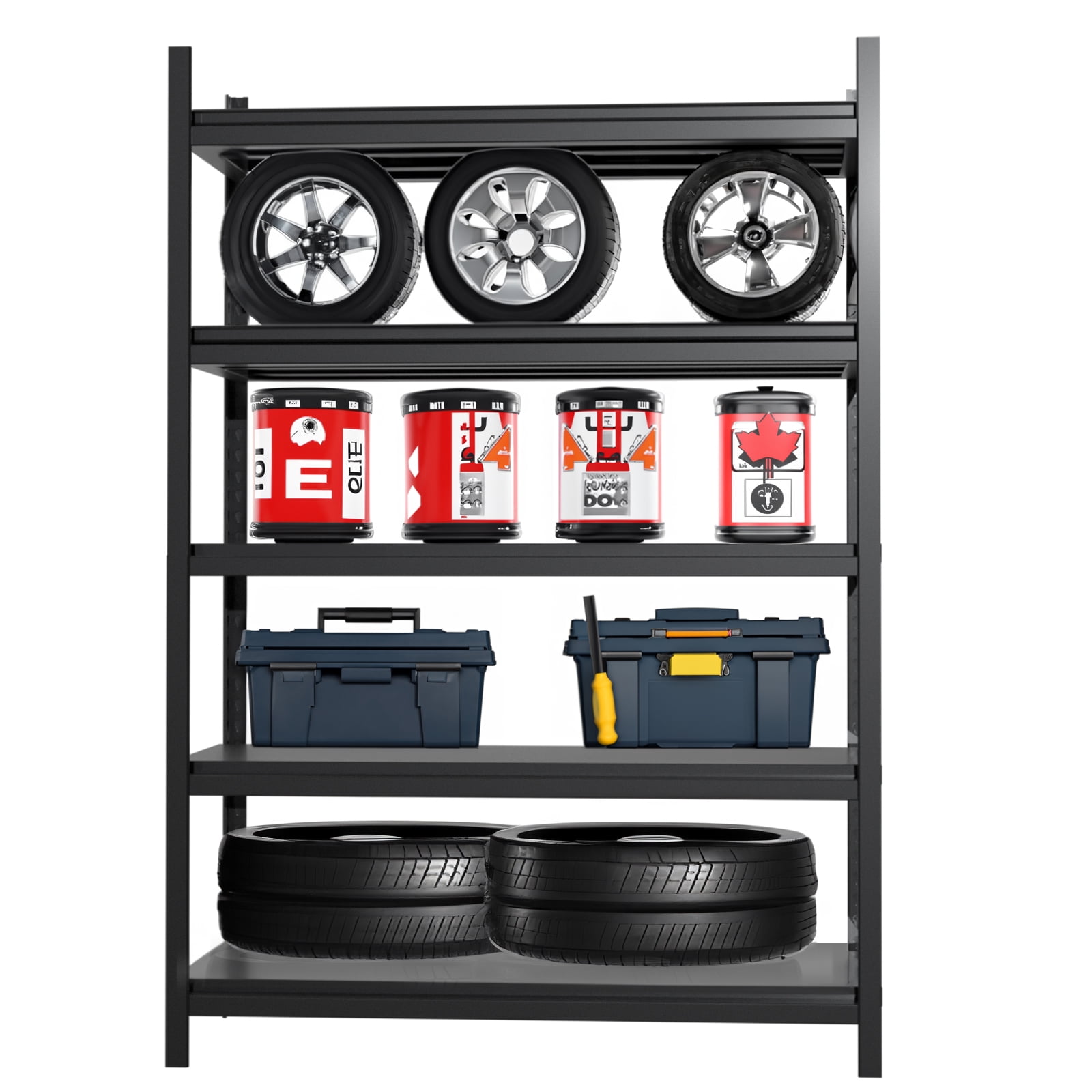 The Mini Shelf Supreme Adjustable Shelving Unit - Black