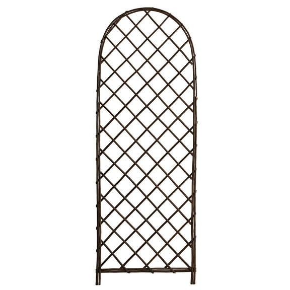 72'' H x 24'' Willow Arc Top Trellis for Garden